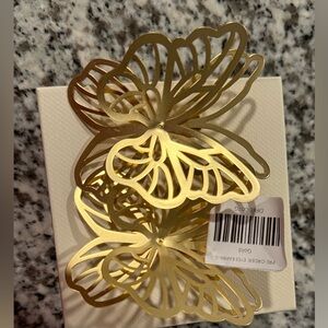 Gold Butterfly Earrings